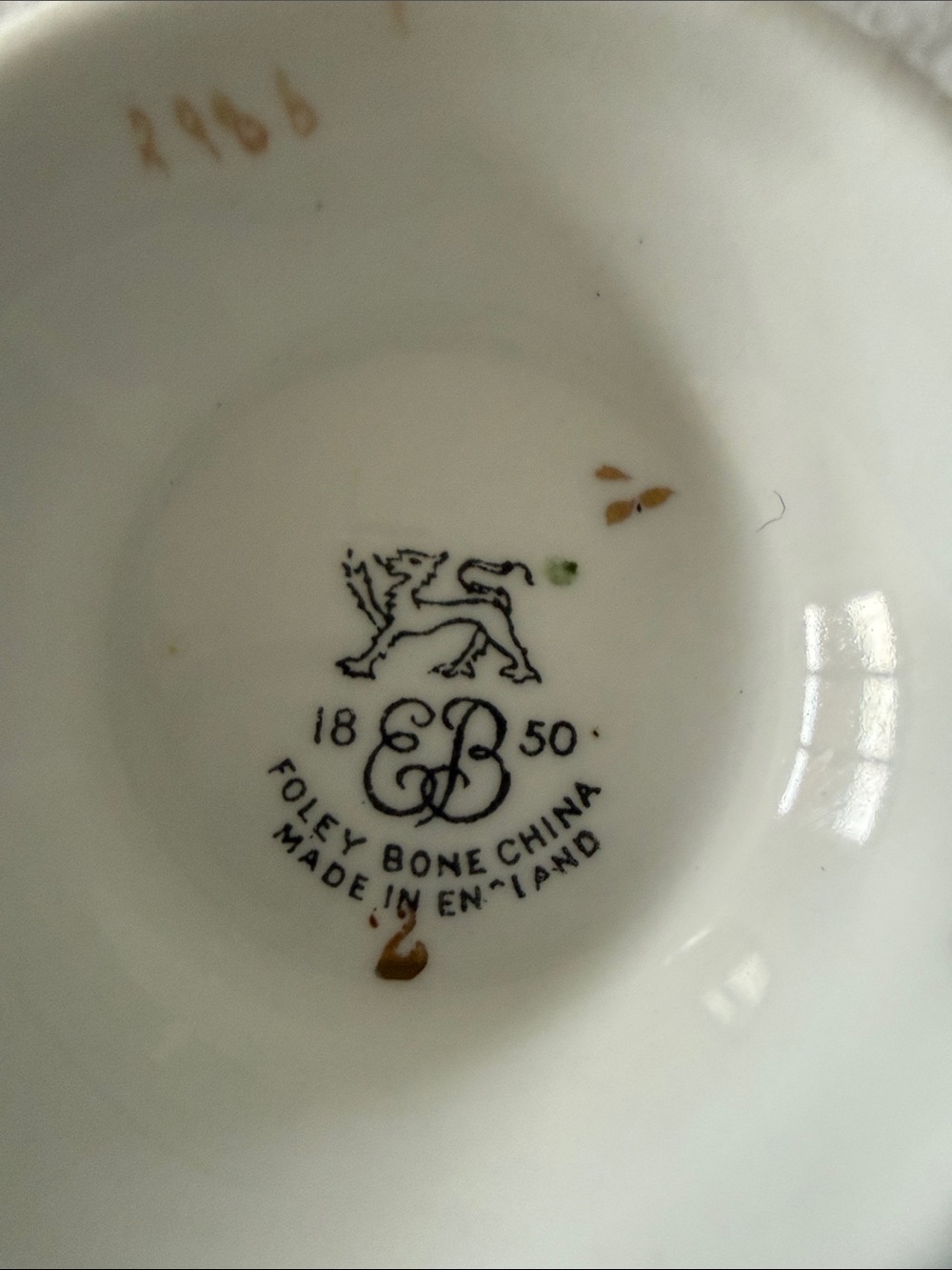 Foley Porcelain China Teacup - Picture 6 of 6